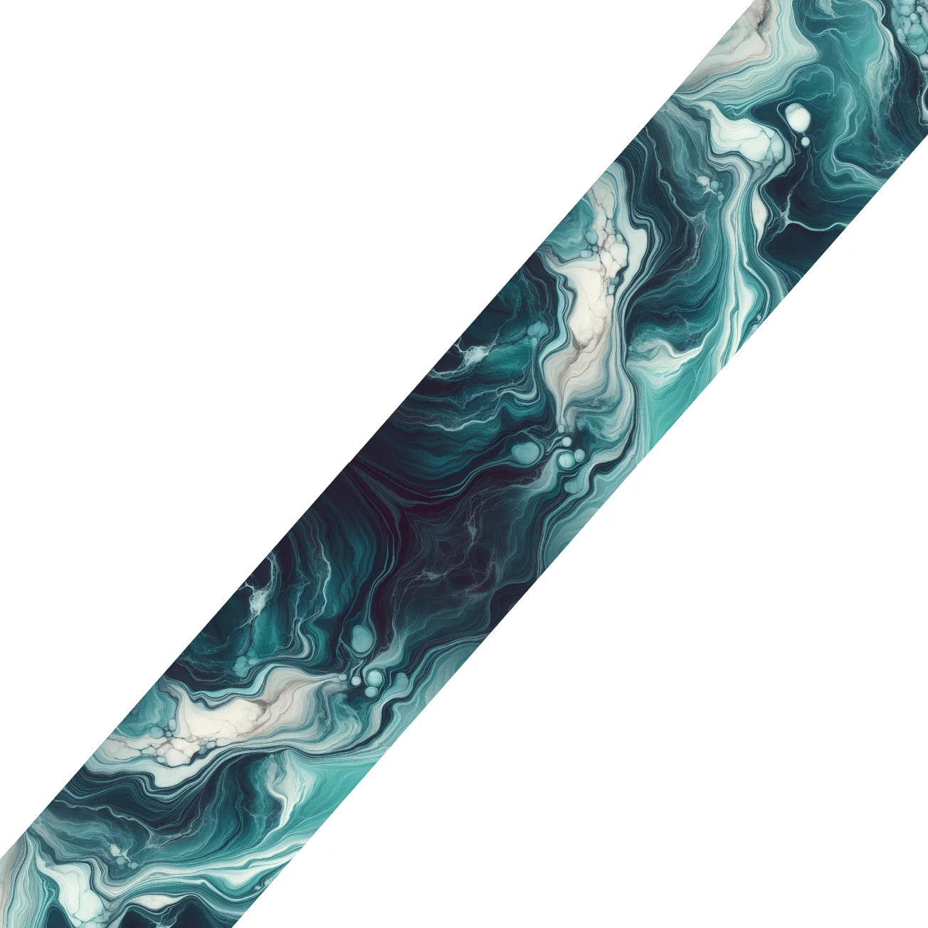 Collier Marbre Bleu