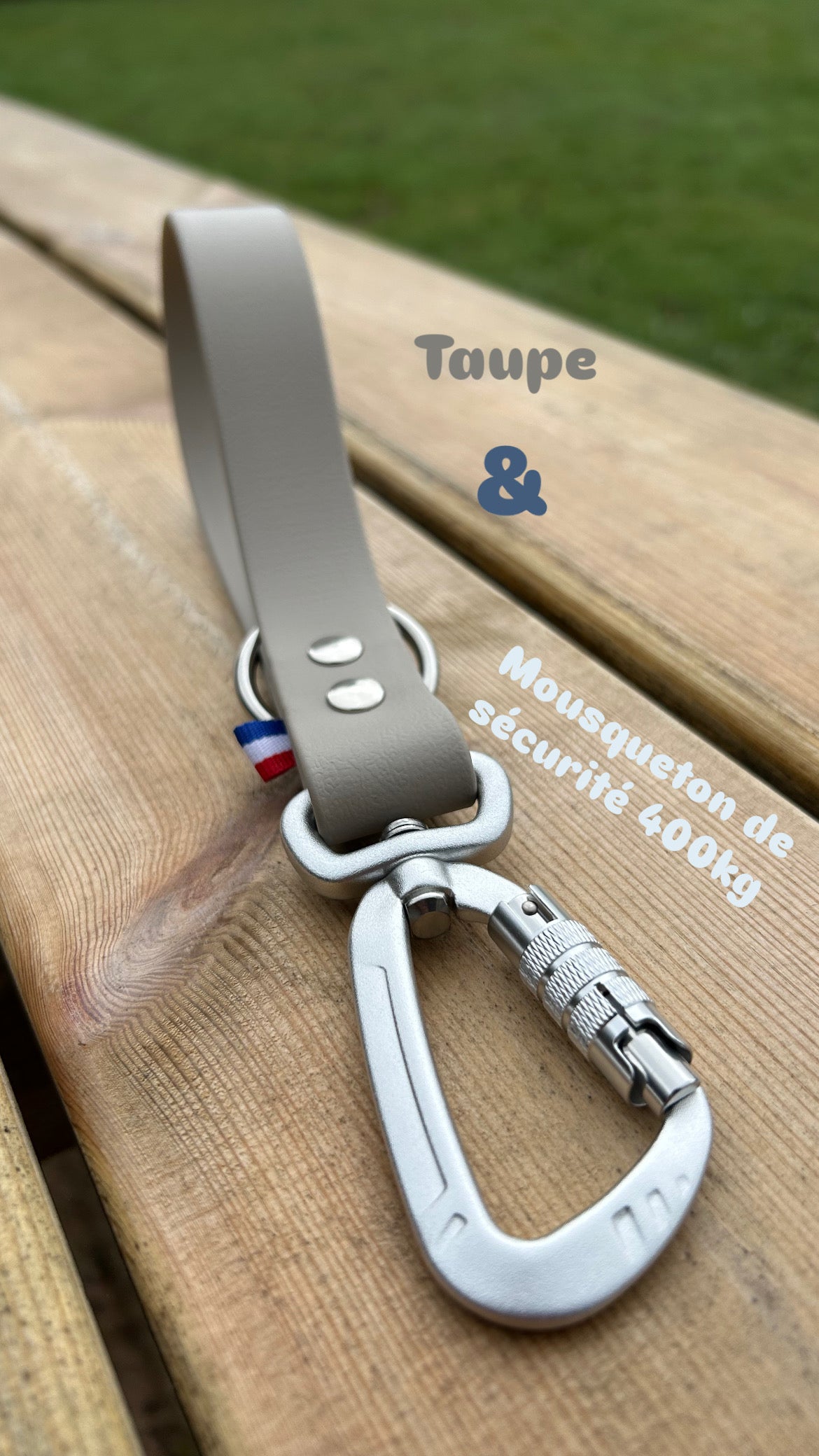 Poignée Biothane® Personnalisable