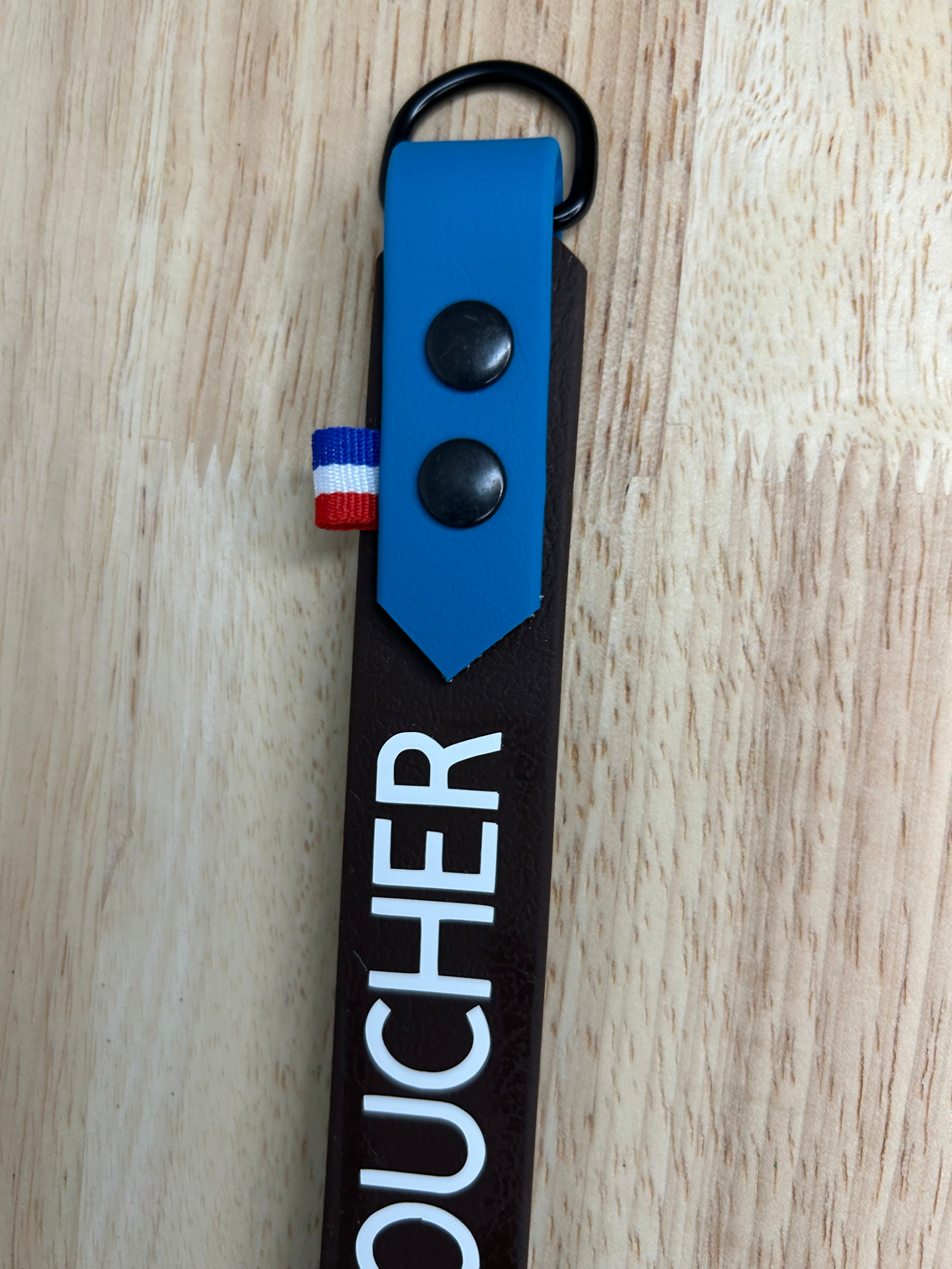 Message du Museau ✍️ marron foncé / lagune