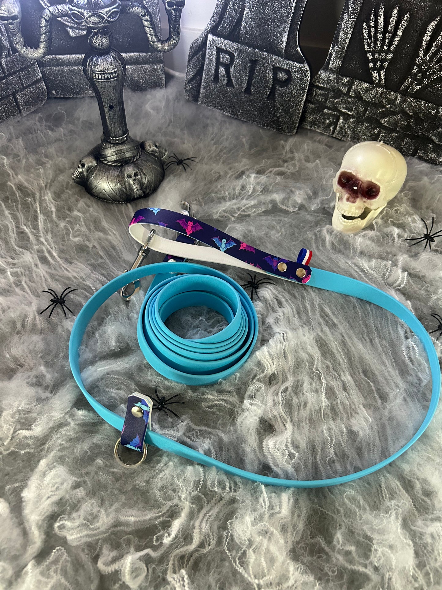 Laisse multi-position Biothane Halloween 🎃