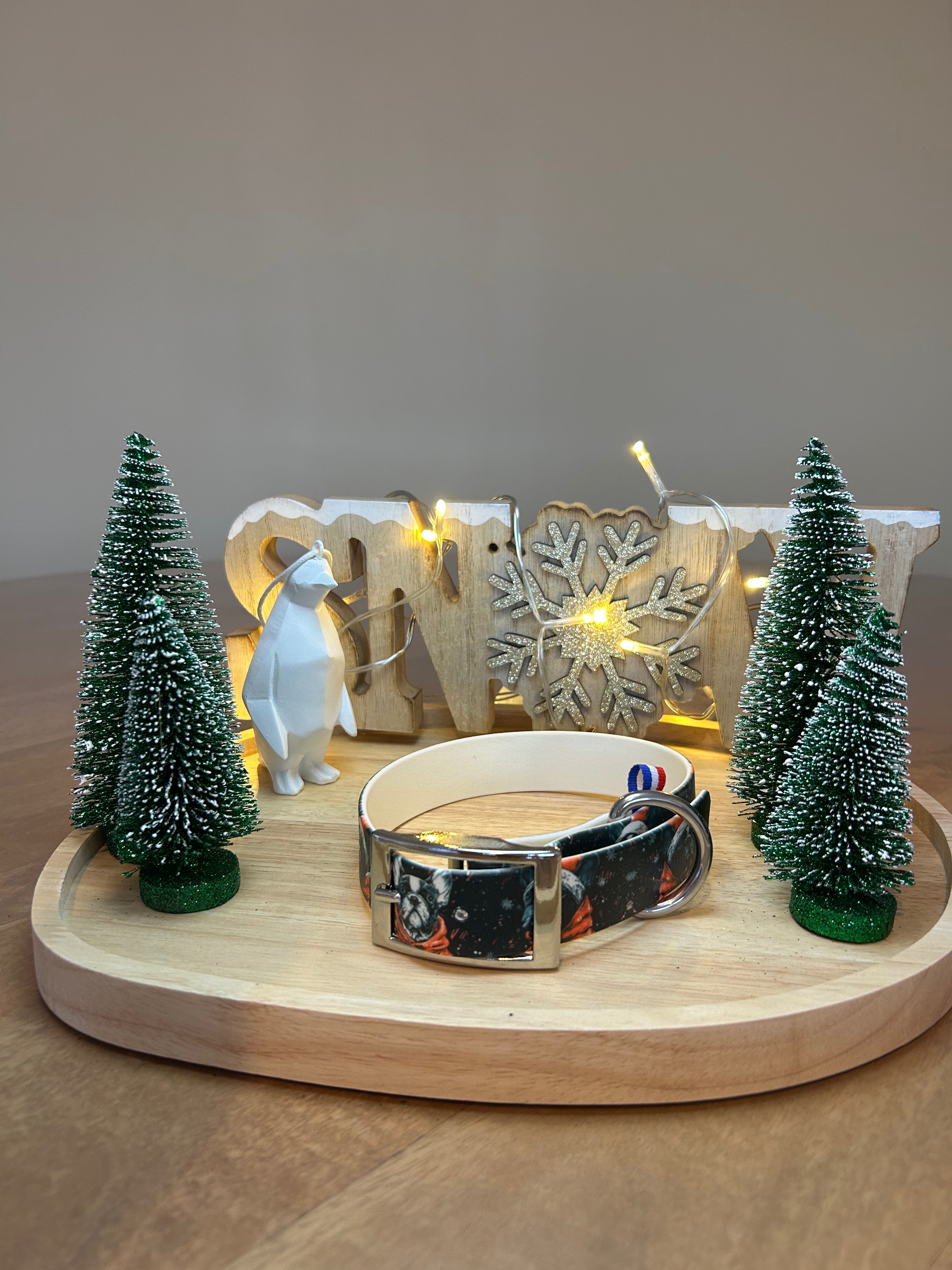 Collier bouldogue de Noël 🎄