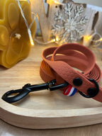 Laisse Hexagonal 220cm Abricot