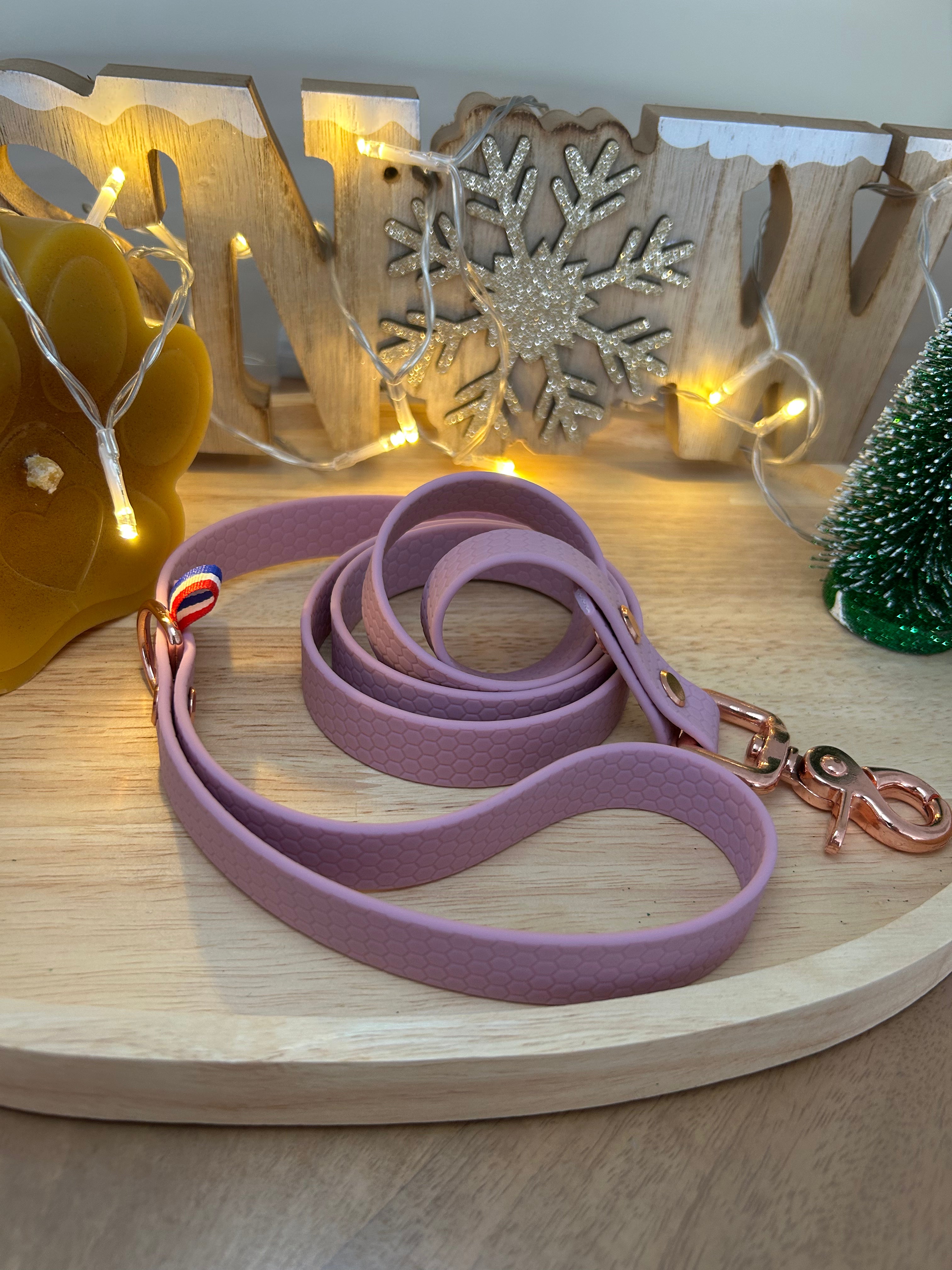 Laisse Hexagonal 120cm Lilas