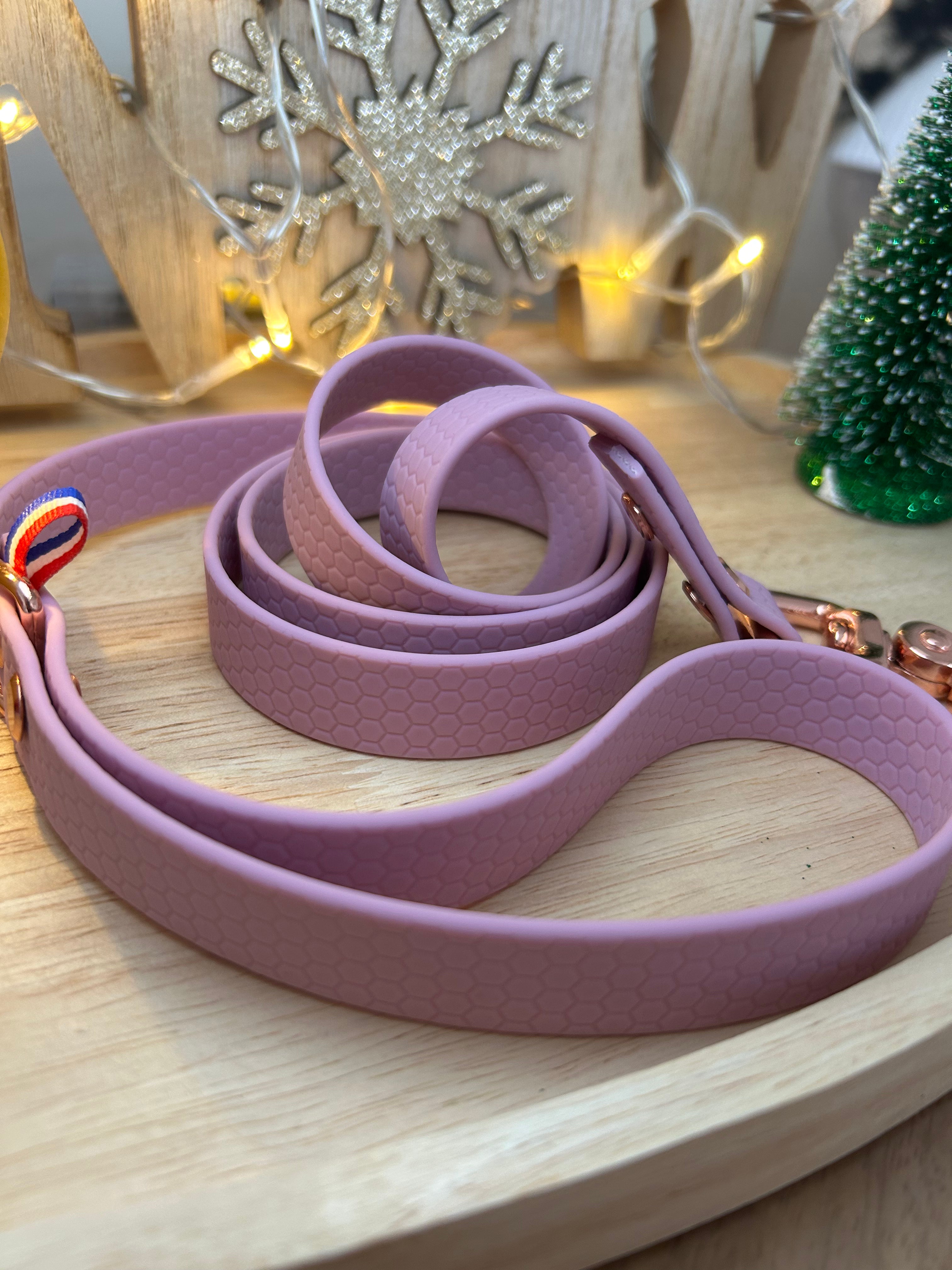 Laisse Hexagonal 120cm Lilas