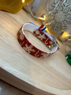 Collier Biothane Pain d'épice XS