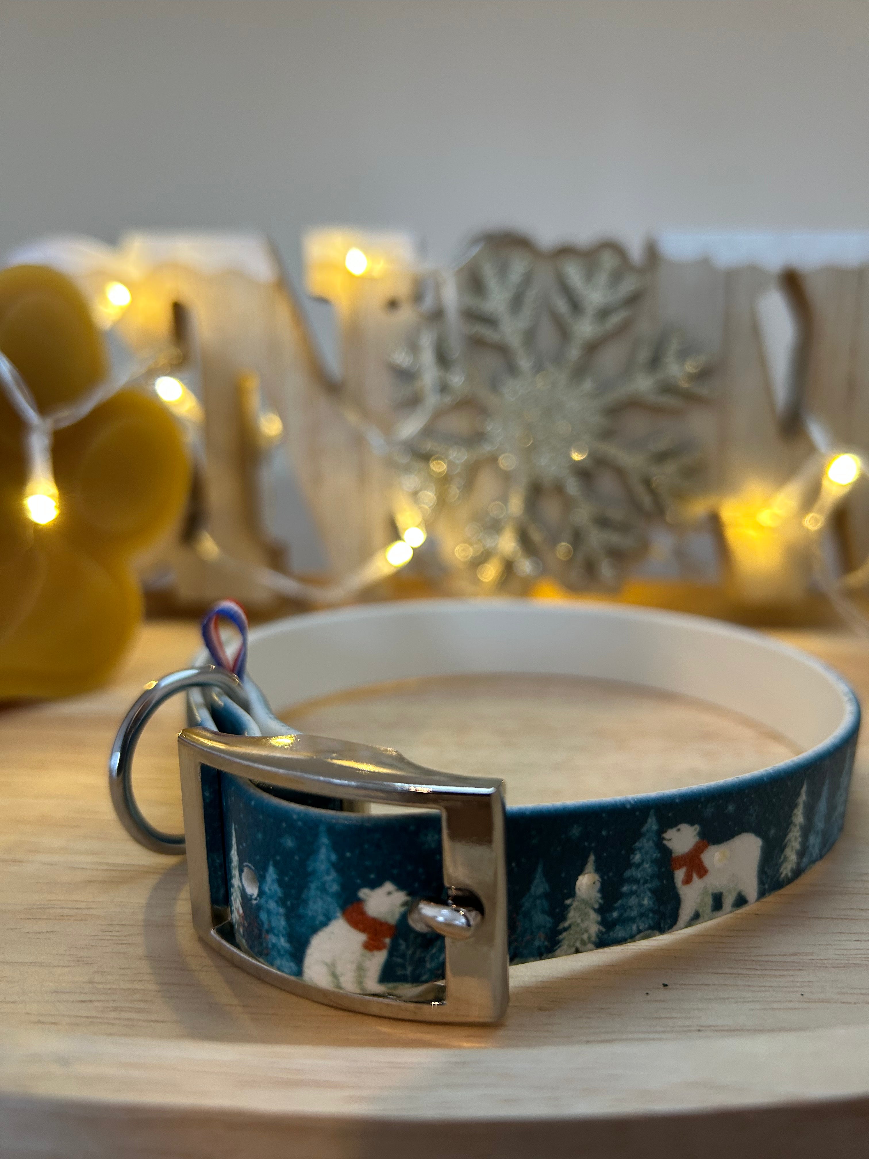 Collier biothane Ourson S à L