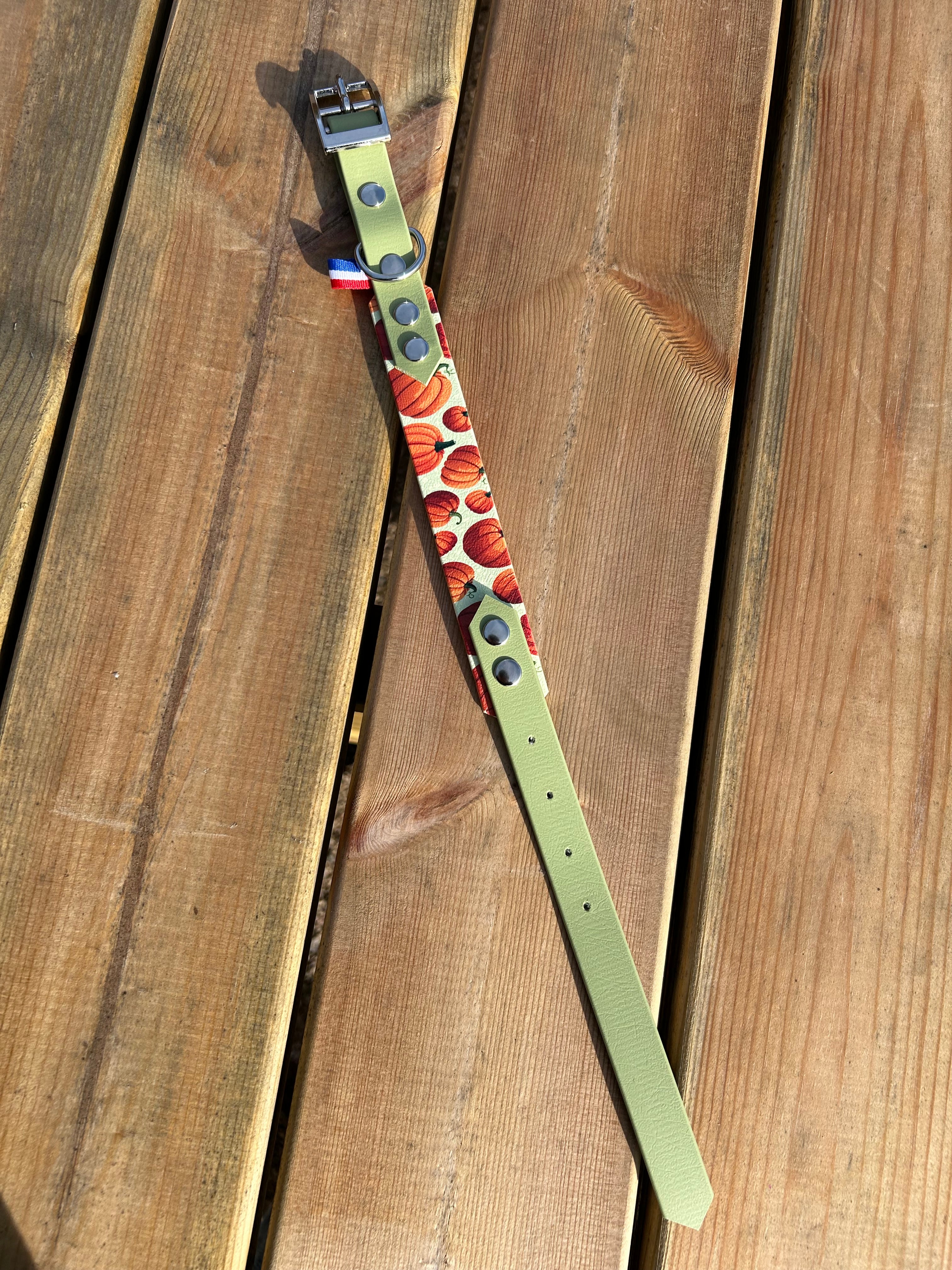 Collier Bicolore Citrouille S