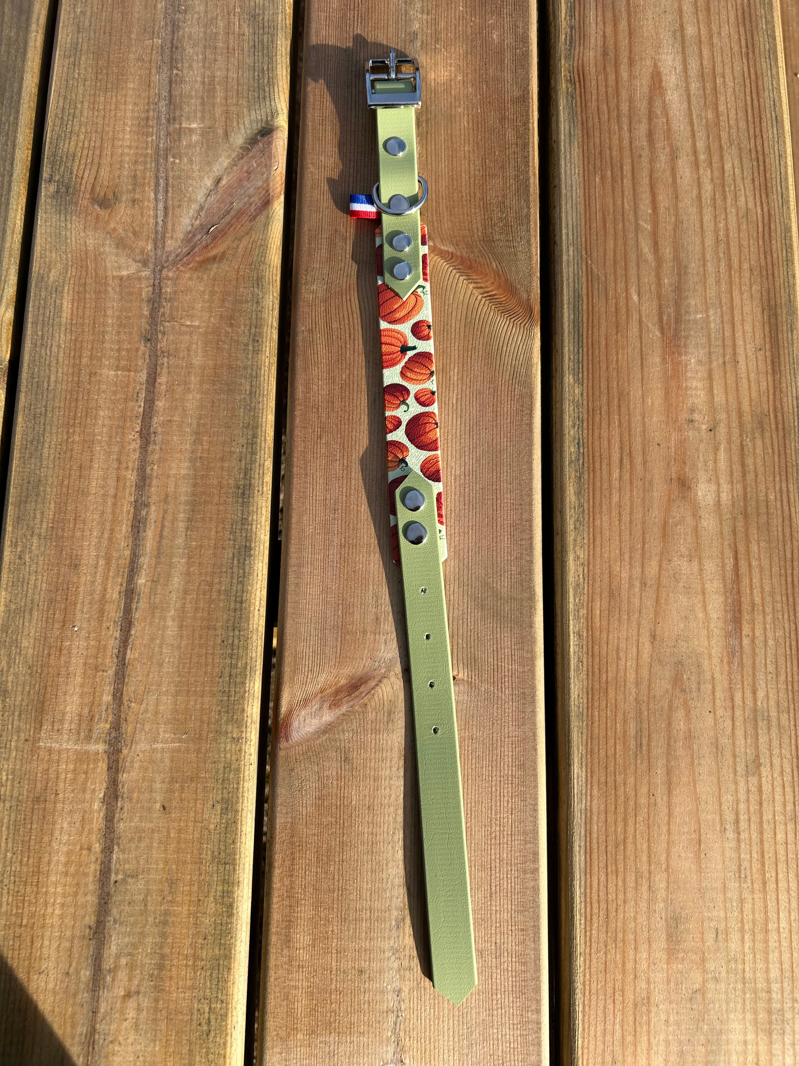 Collier Bicolore Citrouille S