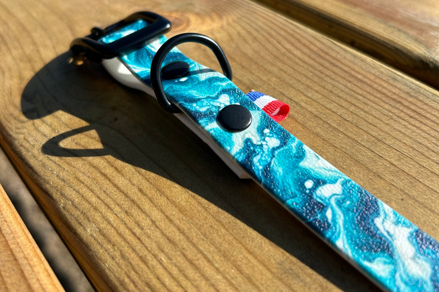 Collier Marbre Bleu