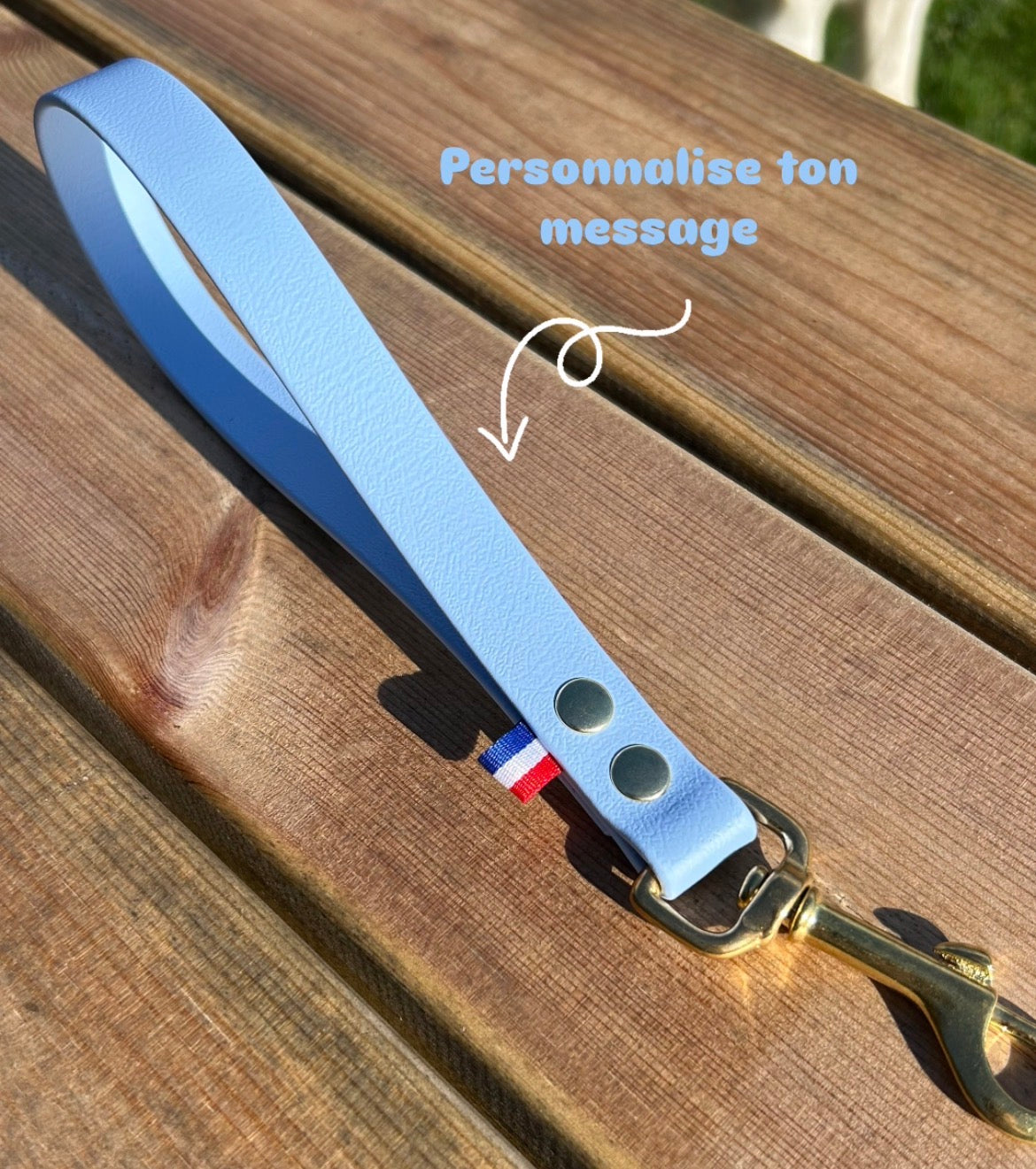 Poignée Biothane® Personnalisable